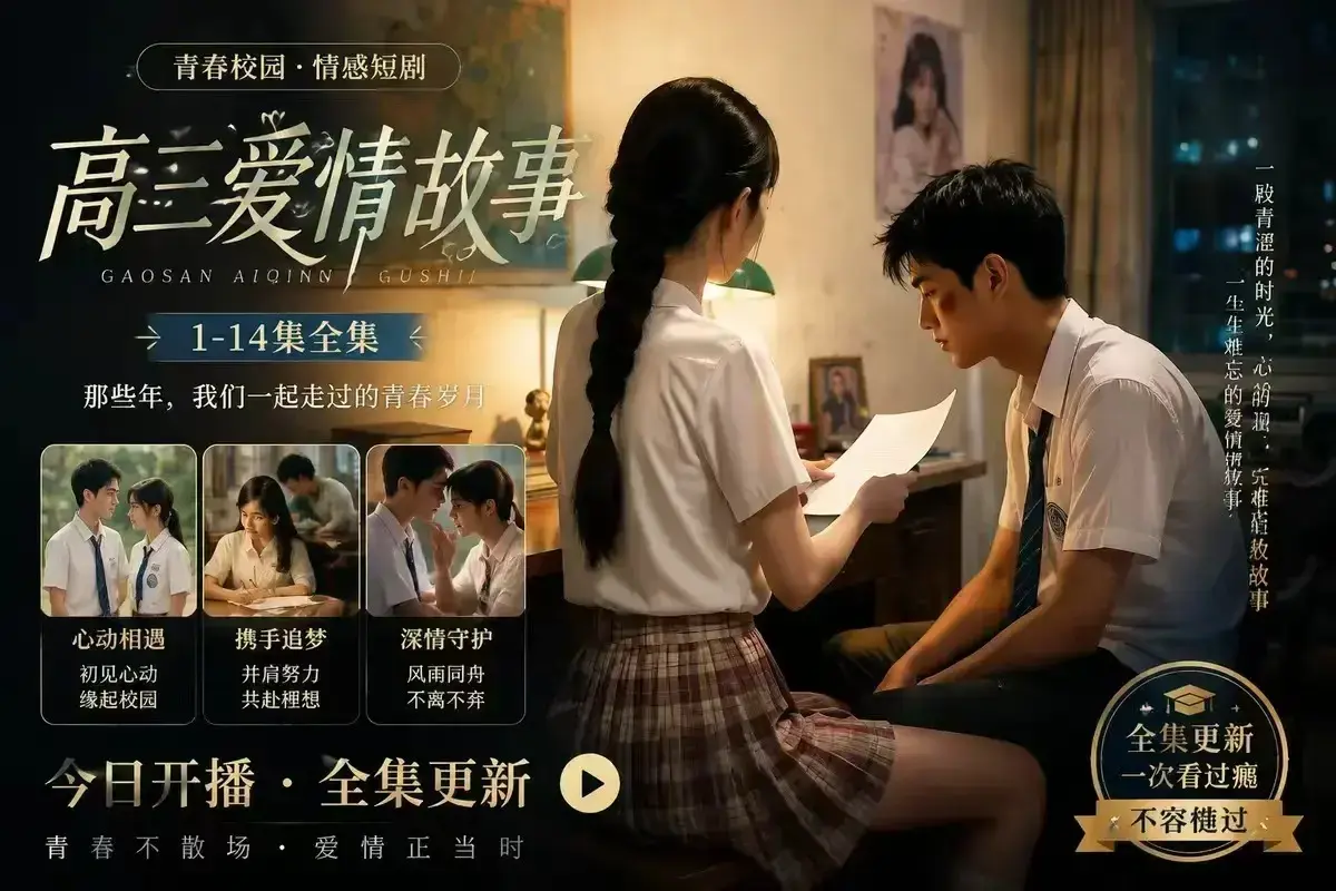 《B中爱情故事》AI短剧4KHDR画质完整版 - 百度网盘在线秒存 - 高清观看全集