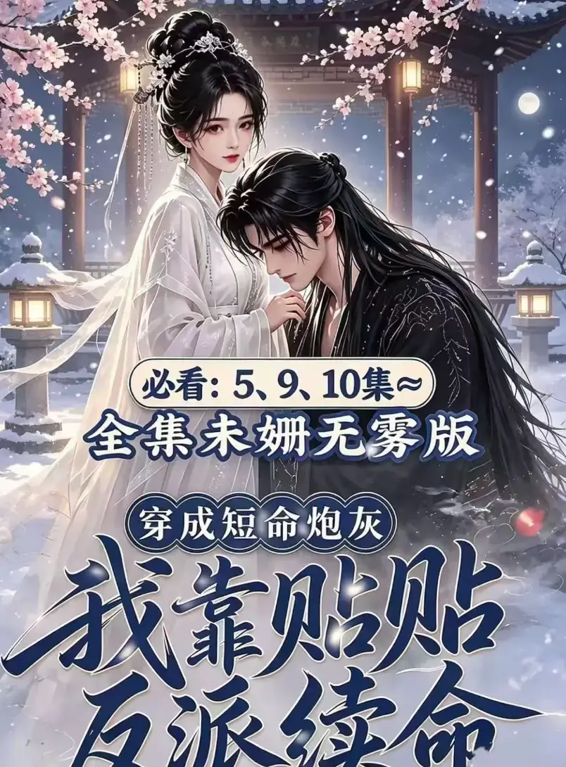 AI漫剧《穿成短命炮灰我靠贴贴反派续命》未删减高清全集-穿书超甜爽剧完整版免费看-无广告资源网盘在线追剧